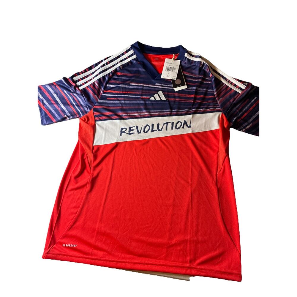 Adidas New England Revolution 2025 Third Jersey Size XL Youth NWT $80 Retail